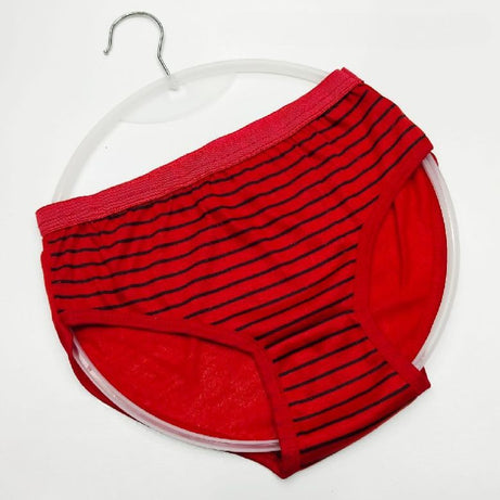 Comfortable High Waist Yarn Dyed Lining Panties For Girls-Women - Pack Of 2 - Oshi.pk - Buy & Sell Online