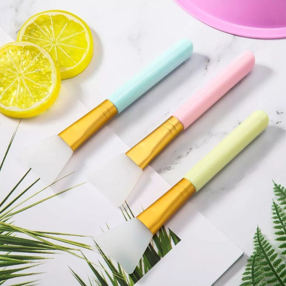 Pack of 3 Silicone Face Mask Brush Facial Mask Mud Mixing - Oshi.pk - Buy & Sell Online