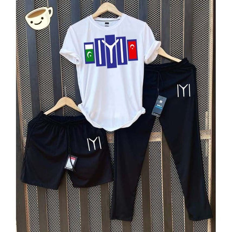 Pack of 3 Kayi Tshirt short trouser For men - Oshi.pk - Buy & Sell Online