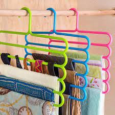 Pack Of 4 - 5 Layers Multipurpose Clothes Hanger - Oshi.pk - Buy & Sell Online