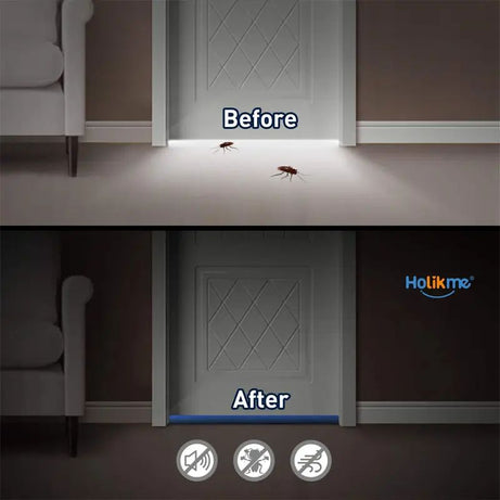 Pack Of 4 - Door Draft Or Door Seal | Double Draft Guard Wind Dust Blocker Sealer Stopper - Oshi.pk - Buy & Sell Online