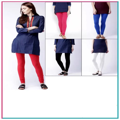 Pack of 4- Imported Stretchable Tights For Women/Girls - Oshi.pk - Buy & Sell Online