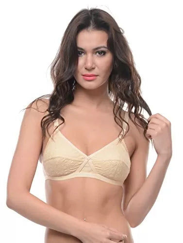 Pack of 4 –Cotton non padded Bras for Women/girls