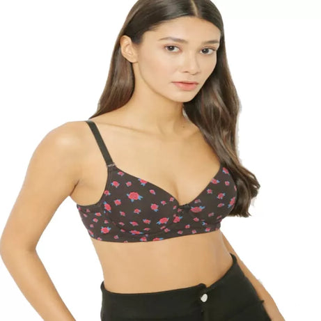 Pack of 4 –Imported Best Quality Printed Non Padded Bras for Women/Girls - Oshi.pk - Buy & Sell Online