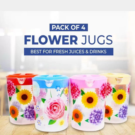 Pack of 4 (flower jugs) - Oshi.pk - Buy & Sell Online