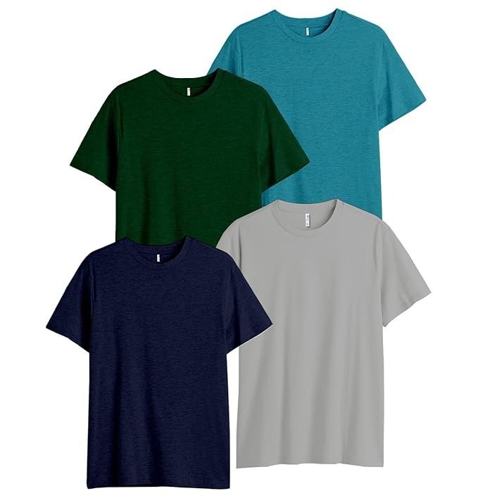 Pack of 4 Plain Half Sleeves T-shirts - Oshi.pk - Buy & Sell Online