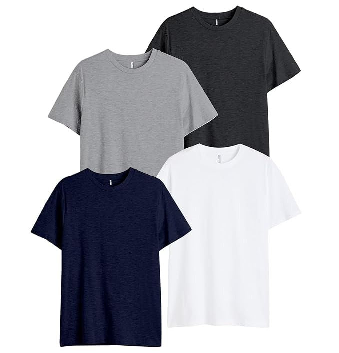Pack of 4 Plain Half Sleeves T-shirts - Oshi.pk - Buy & Sell Online