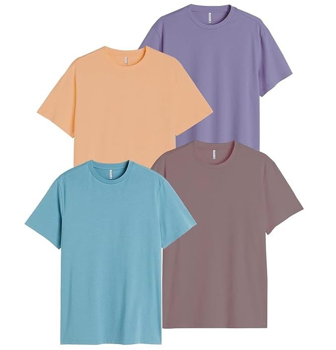 Pack of 4 Plain Half Sleeves T-shirts - Oshi.pk - Buy & Sell Online