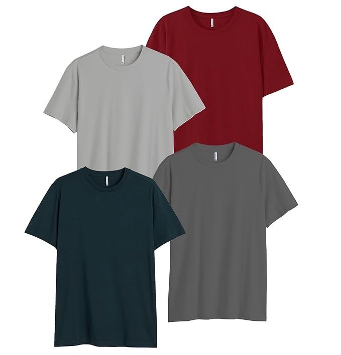 Pack of 4 Plain Half Sleeves T-shirts - Oshi.pk - Buy & Sell Online