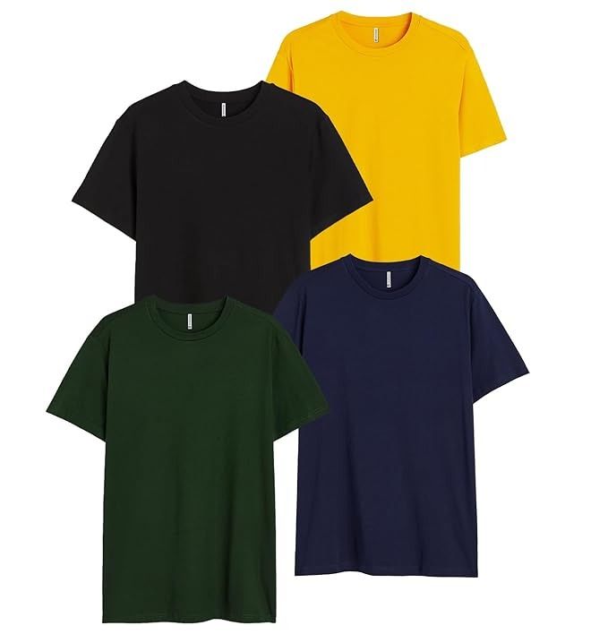 Pack of 4 Plain Half Sleeves T-shirts - Oshi.pk - Buy & Sell Online