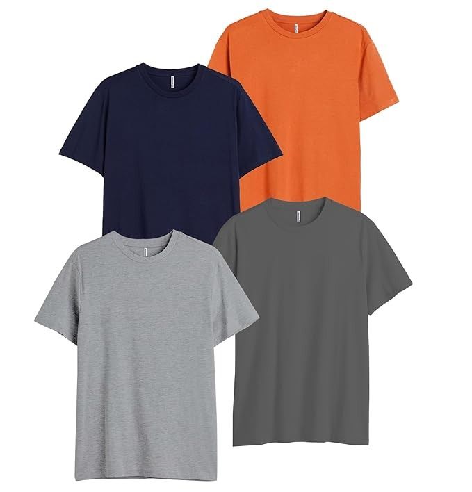 Pack of 4 Plain Half Sleeves T-shirts - Oshi.pk - Buy & Sell Online