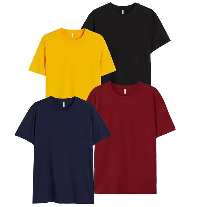 Pack of 4 Plain Half Sleeves T-shirts - Oshi.pk - Buy & Sell Online