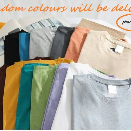 Pack of 4 Random colour T-shirts for Men's/Women's. - Oshi.pk - Buy & Sell Online