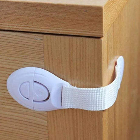 Pack of 5 - Cabinet Door Drawers Refrigerator Toilet Baby Safety Locks for Kids Baby Locks for Children Kids Baby Safety Locks - Oshi.pk - Buy & Sell Online
