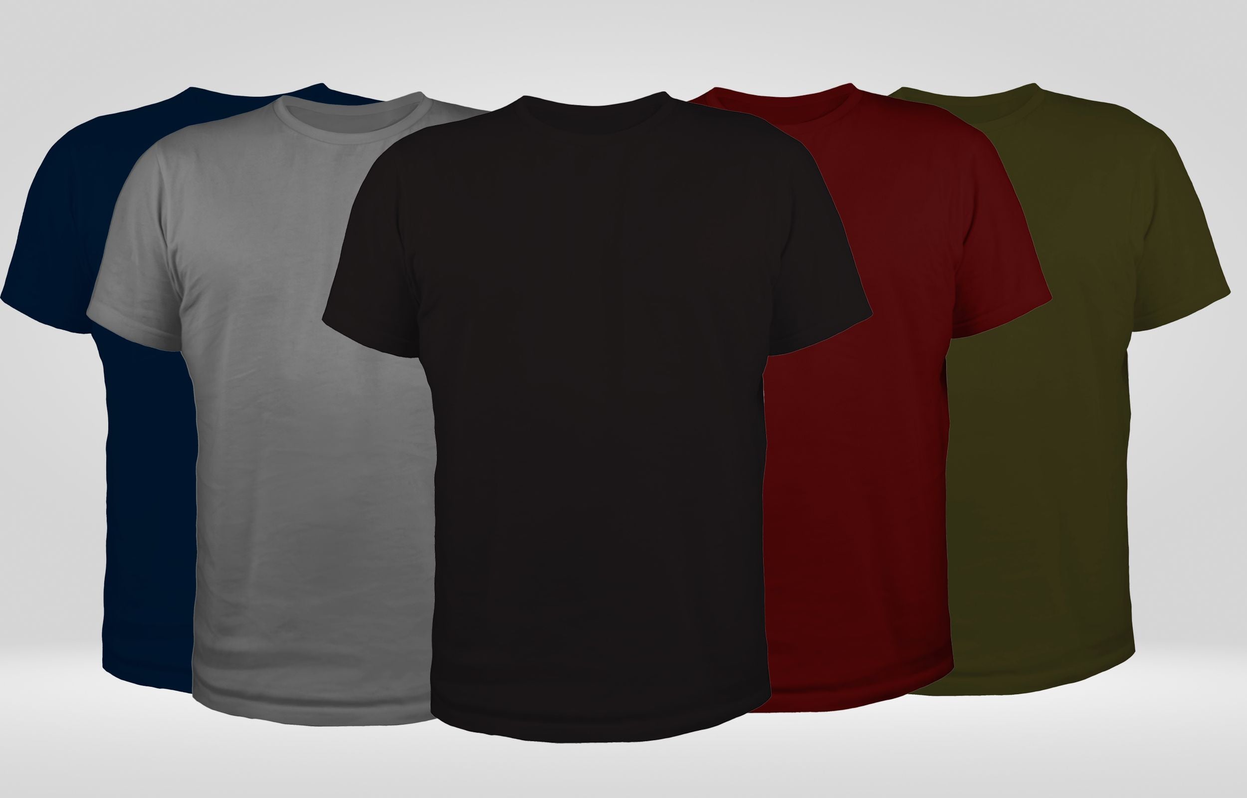 Pack Of 5 Super-Fine Half Sleeves T-Shirts For Him - Oshi.pk - Buy & Sell Online