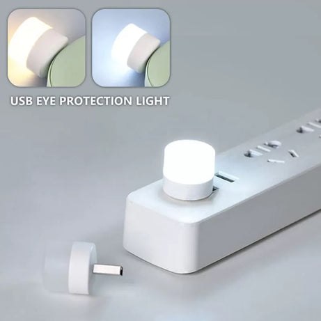 Pack Of 5 Portable USB LED Light Soft Light Eye Protection Night Light - Oshi.pk - Buy & Sell Online