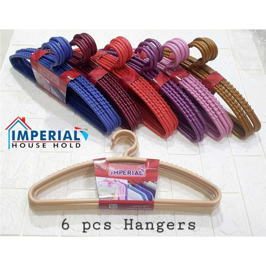 (Pack Of 6) Imperial Cloth Hanger - Oshi.pk - Buy & Sell Online