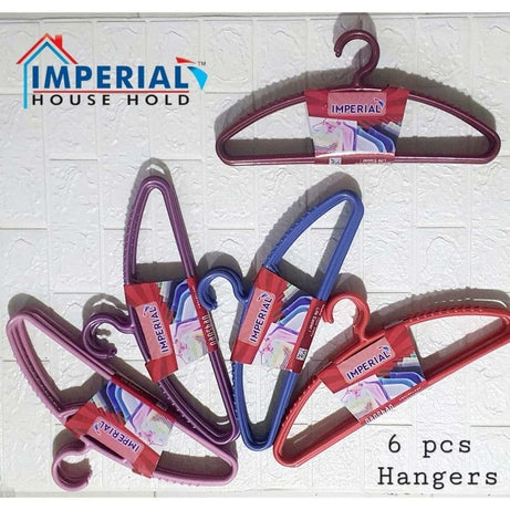 (Pack Of 6) Imperial Cloth Hanger - Oshi.pk - Buy & Sell Online