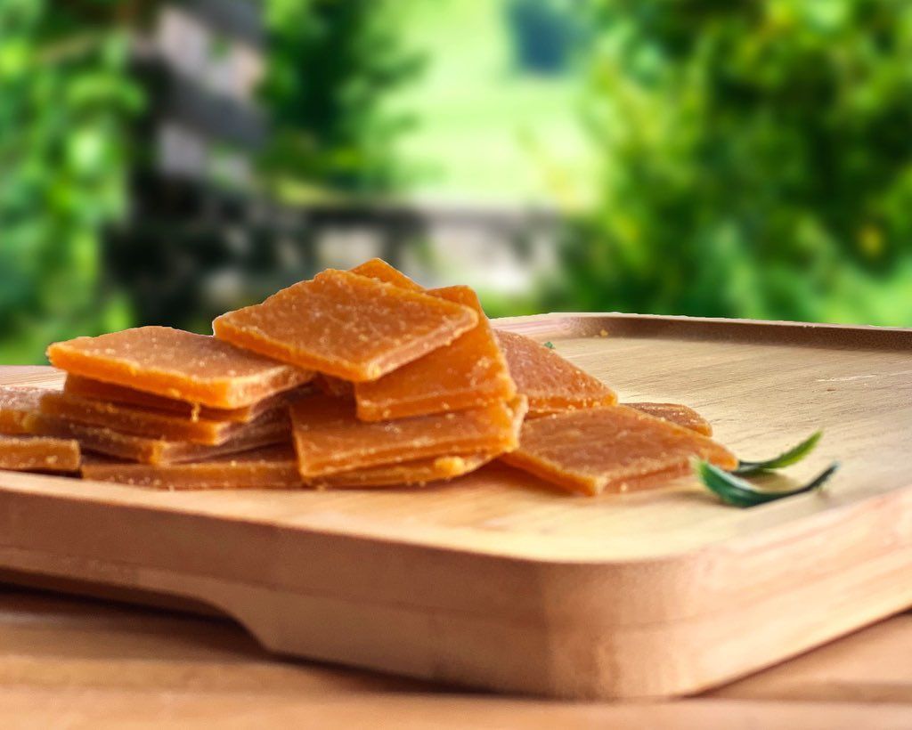 Pack of 6 KhasoAam Mango Chaunsa Flavor 100 Gm, 100% Natural Dried Mango Fruit Candy Premium Mango Fruit Bar, Aam Papad Mango Pulp Jelly Fruit Bites - Oshi.pk - Buy & Sell Online