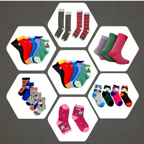 Pack Of 6 Stylish Socks For Kids - Oshi.pk - Buy & Sell Online