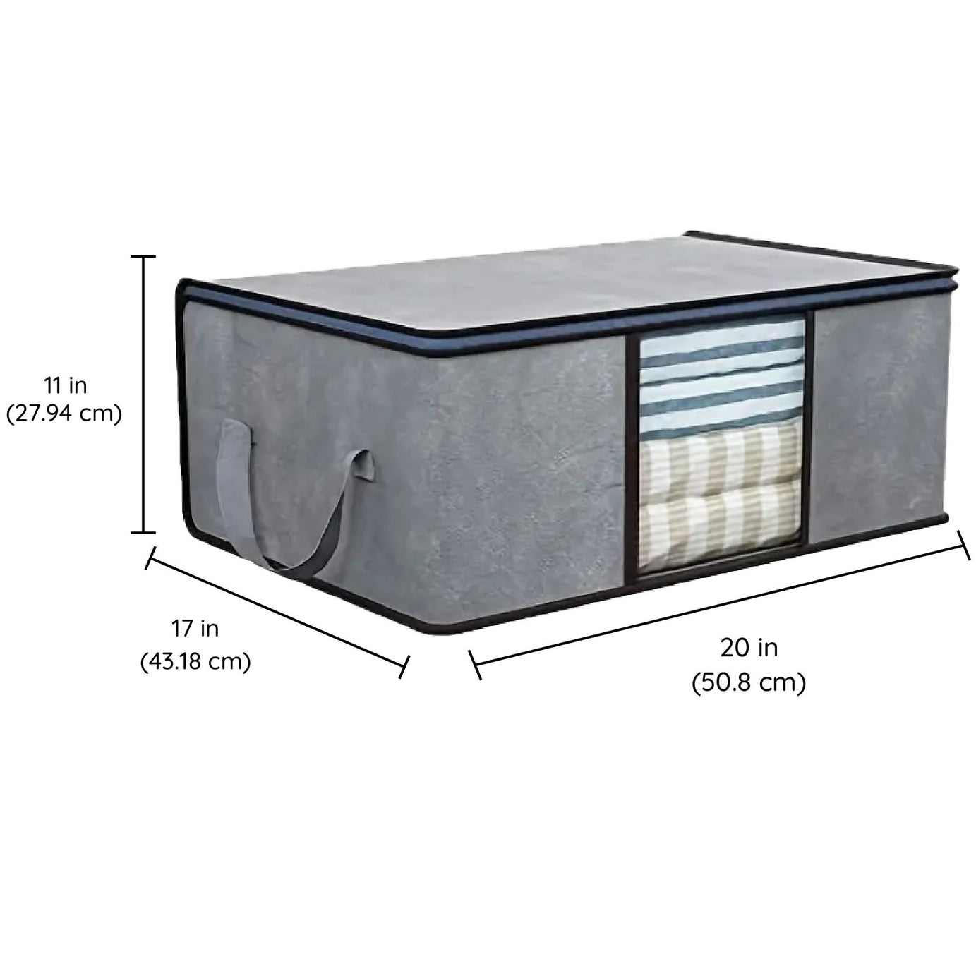 Pack of 6 Thick Rectangle Clothes Storage Bag AR01 Bins Bags Closet Organizers Sweater Clothes Storage Containers - Oshi.pk - Buy & Sell Online