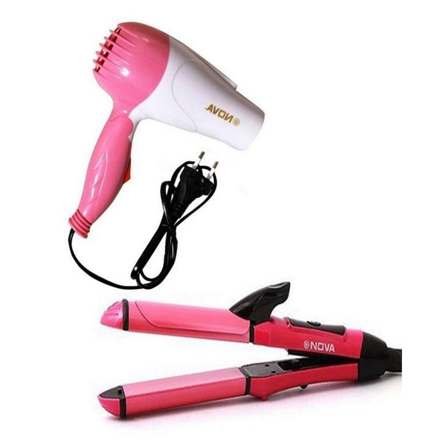 Pack Of Two Nova Hair Dryer And Straightener Combo - Oshi.pk - Buy & Sell Online