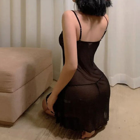 Women Baby-doll Lingerie Lace Nightwear Teddy Dress - Oshi.pk - Buy & Sell Online