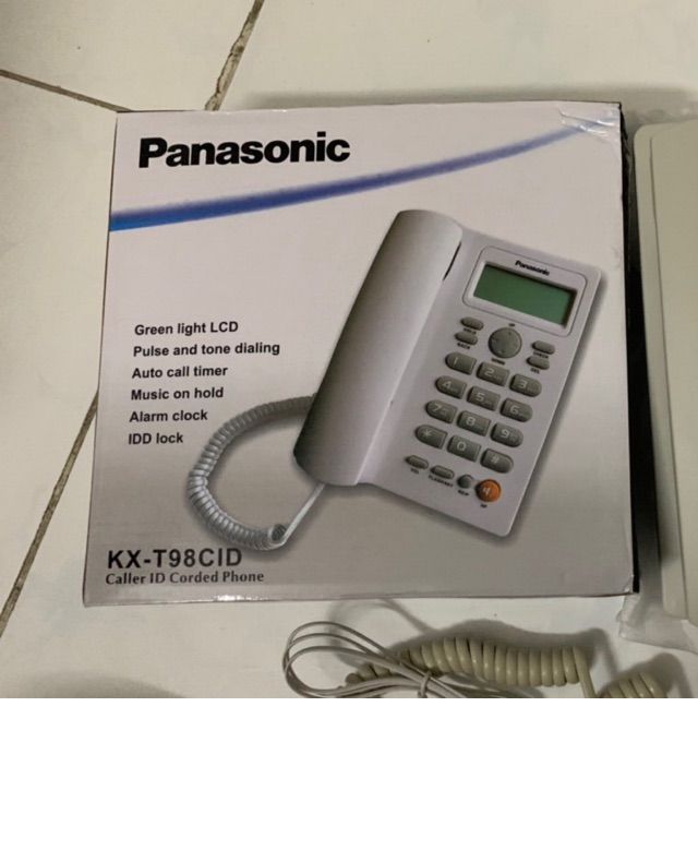 Panasonic KX-T98CID Telephone - Corded Landline Phone with Caller ID Display and Speakerphone - Oshi.pk - Buy & Sell Online