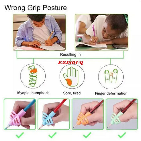 Pencil Grips for Kids Handwriting Pencil Grips Pencil Grip Kids Pencils Grip School Supplies Grip Pencils for Kids School Supplies for Kids Pencil Hol - Oshi.pk - Buy & Sell Online