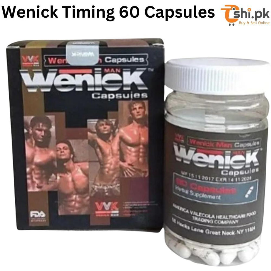 WENICK Timing Delay Enlargement 60 CAPSULES - Original - Oshi.pk - Buy & Sell Online