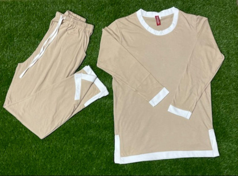 Plain Tshirt and Trouser Night Dress - Oshi.pk - Buy & Sell Online