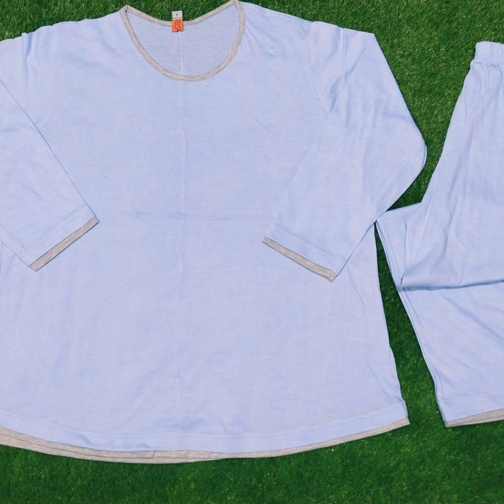 Plain Round Neck Tshirt and Trouser with Night Dress - Oshi.pk - Buy & Sell Online