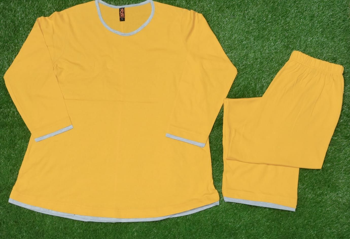 Plain Round Neck Tshirt and Trouser with Night Dress - Oshi.pk - Buy & Sell Online