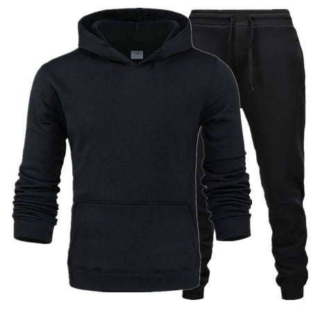 Plain Black Tracksuit With Hoodie and Trouser For Mens - Oshi.pk - Buy & Sell Online