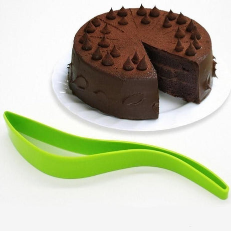 Plastic Cake Cutter Pie Slicer Pastry Server Kitchen Home Gadget Tool for Party Wedding Birthday