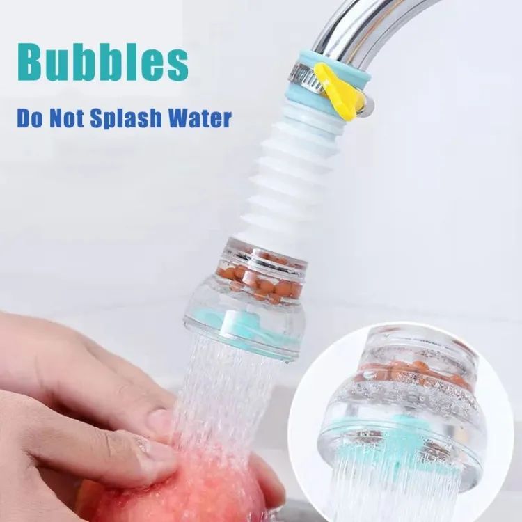 Plastic Fan Kitchen Shower Splash Fan Faucet Water Saving Filter Shower Water Rotating Spray Regulator Tap Water Filter Valve For Kitchen Tap Nozzle E - Oshi.pk - Buy & Sell Online