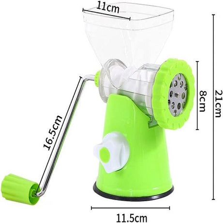 Plastic Manual Meat Grinder Multi Kitchen Tool