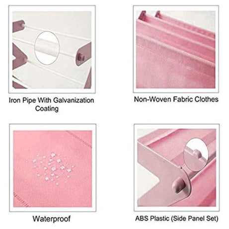 Plastic Shoe Rack 4-Shelf Organizer - Oshi.pk - Buy & Sell Online