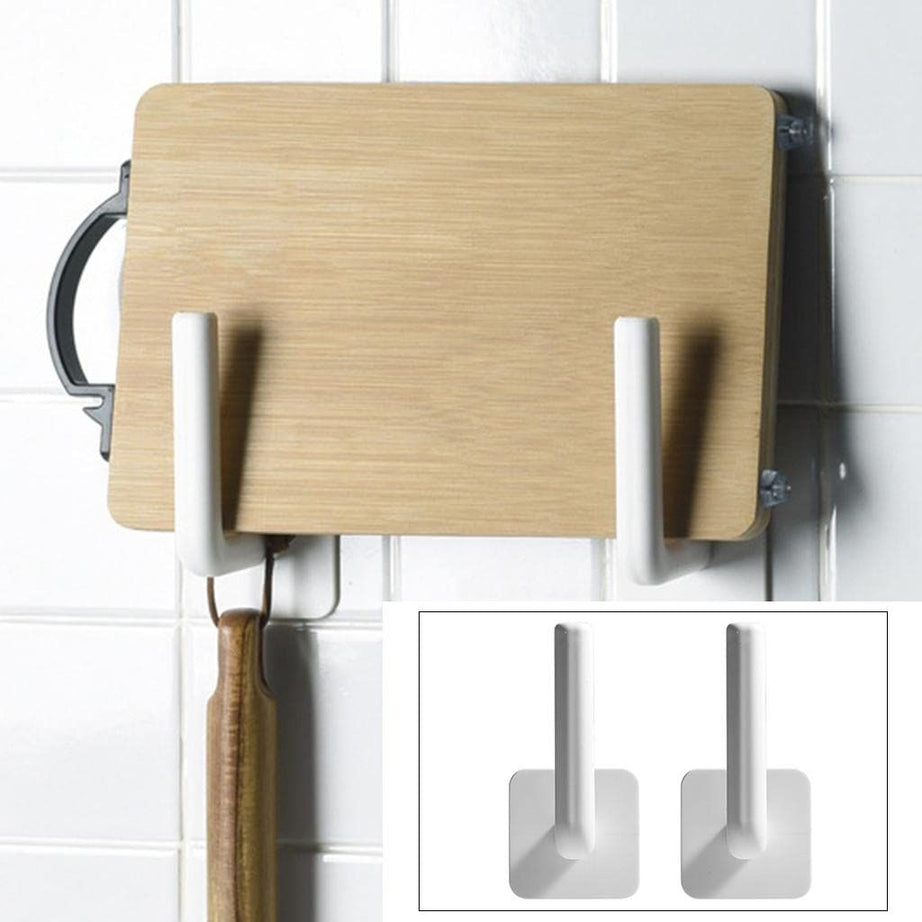 Plastic Toilet Paper Roll Holder Stick to Wall Kitchen Towel Hanger - Oshi.pk - Buy & Sell Online