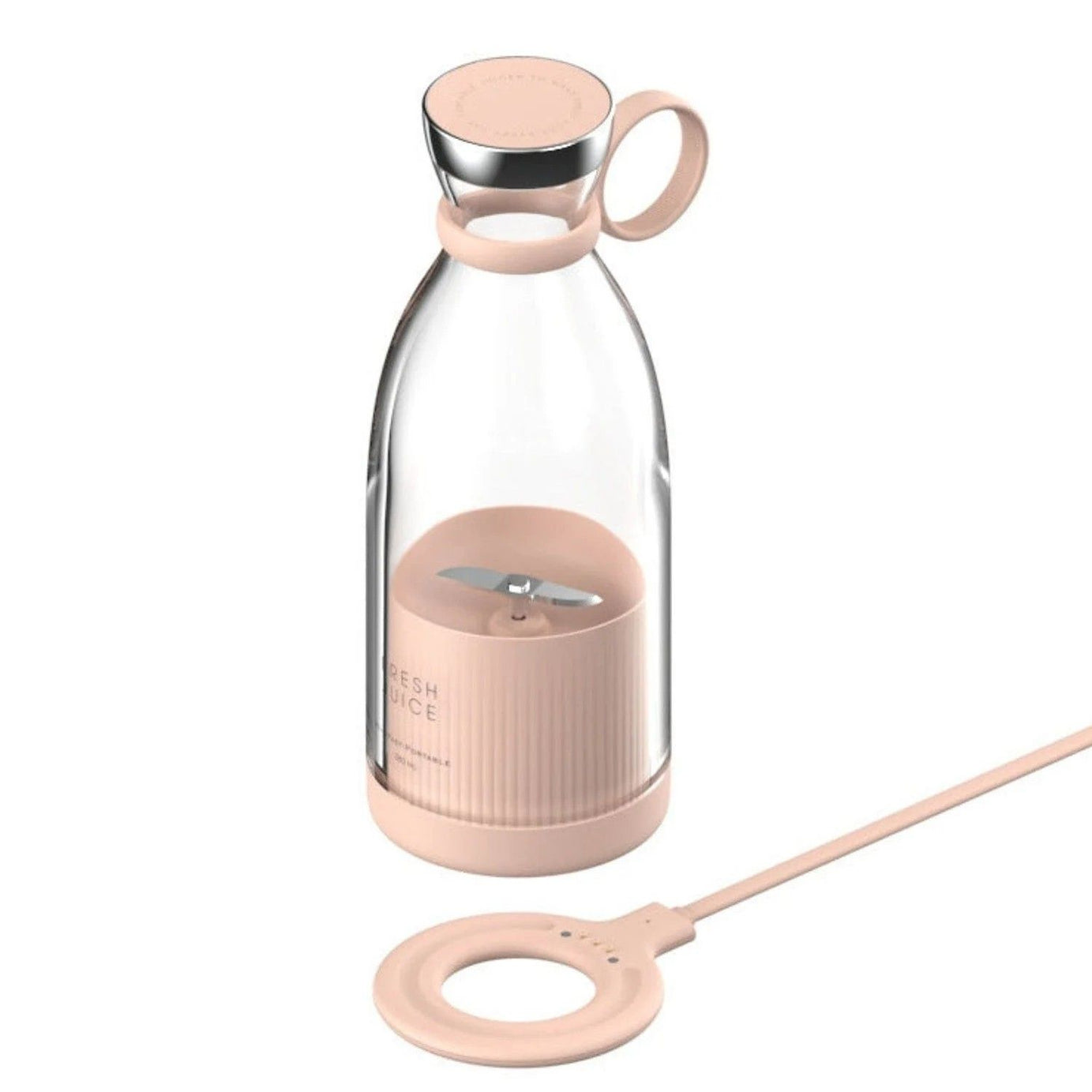 Portable And Electric Blender Bottle Juicer For Shakes And Smoothies, Mini Juicer Bottle For Traveling (Multicolour) - Oshi.pk - Buy & Sell Online