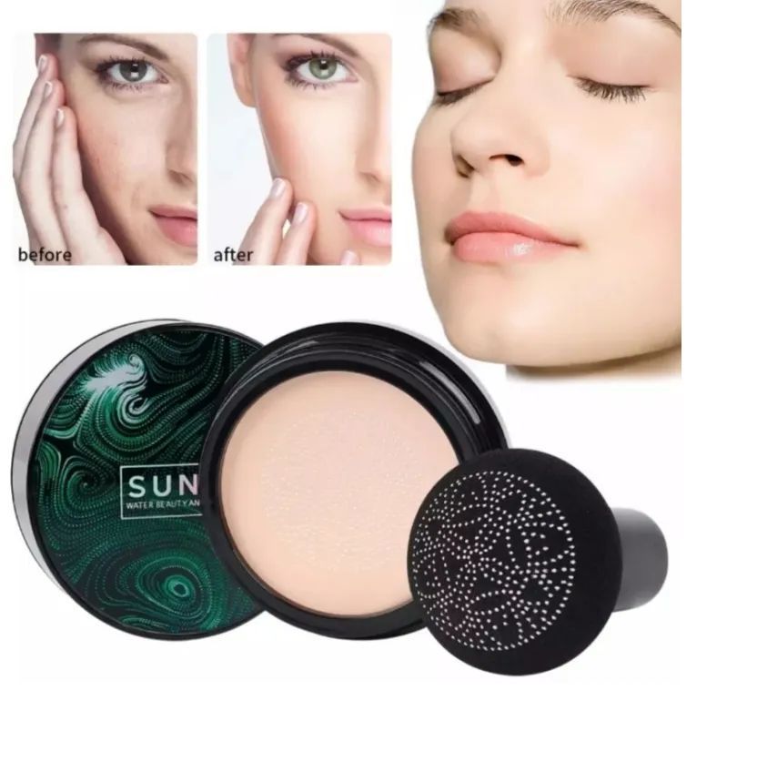 SUNISA FOUNDATION MAQUILLAJE SUNISA AIR CUSHIONS MUSHROOM HEAD BASE CREAM CC BB CARE RADIANT MOISTURIZING FOUNDATION OIL CONTROL - Oshi.pk - Buy & Sell Online