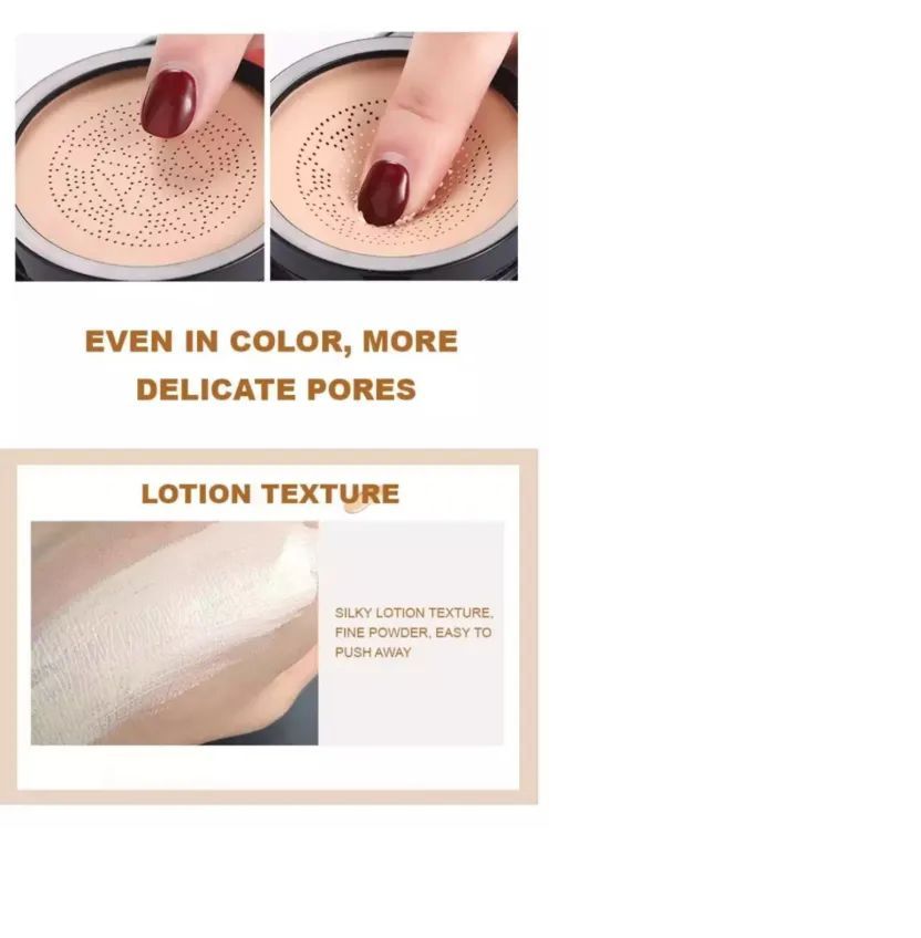 SUNISA FOUNDATION MAQUILLAJE SUNISA AIR CUSHIONS MUSHROOM HEAD BASE CREAM CC BB CARE RADIANT MOISTURIZING FOUNDATION OIL CONTROL - Oshi.pk - Buy & Sell Online