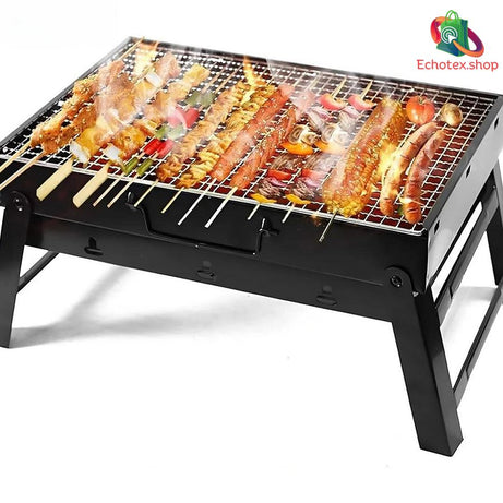 Portable BBQ GRILL – Black - Oshi.pk - Buy & Sell Online