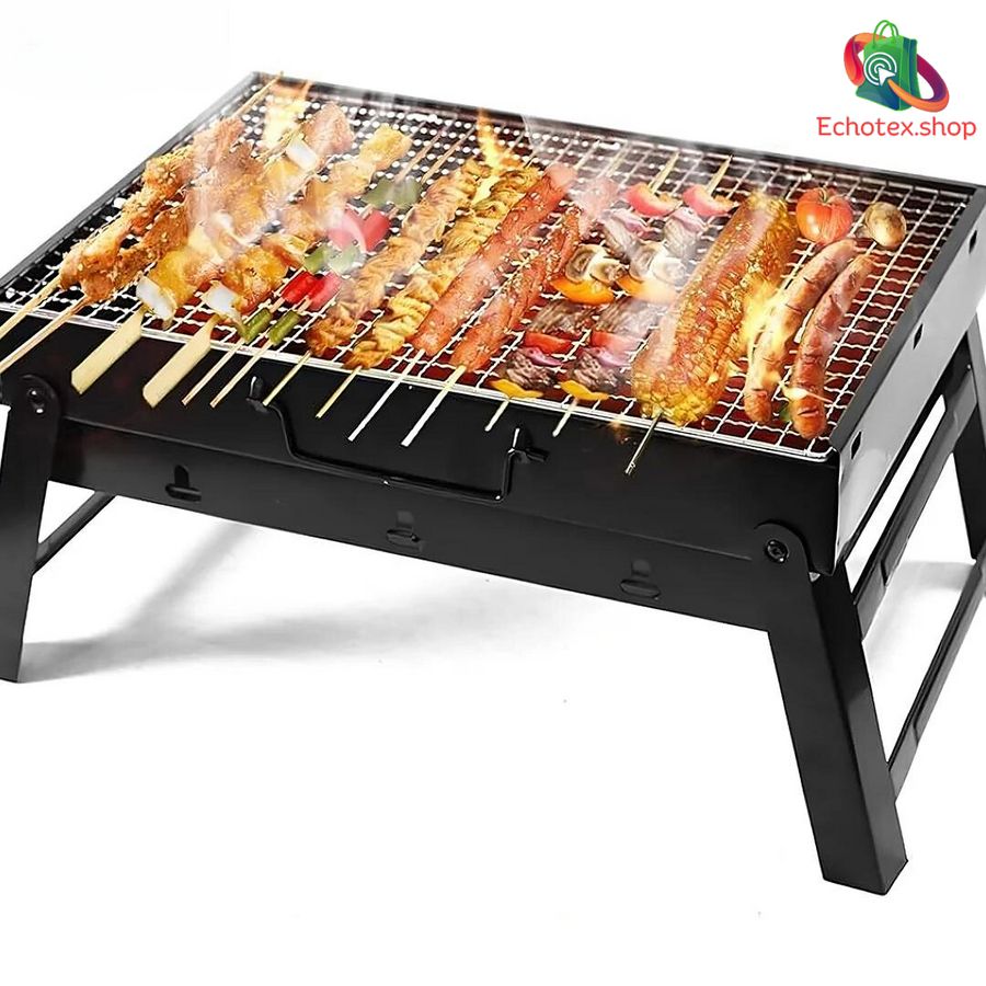 Portable BBQ GRILL – Black - Oshi.pk - Buy & Sell Online