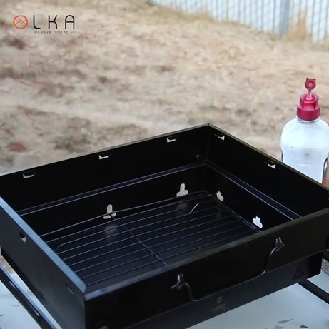 Portable BBQ GRILL – Black - Oshi.pk - Buy & Sell Online