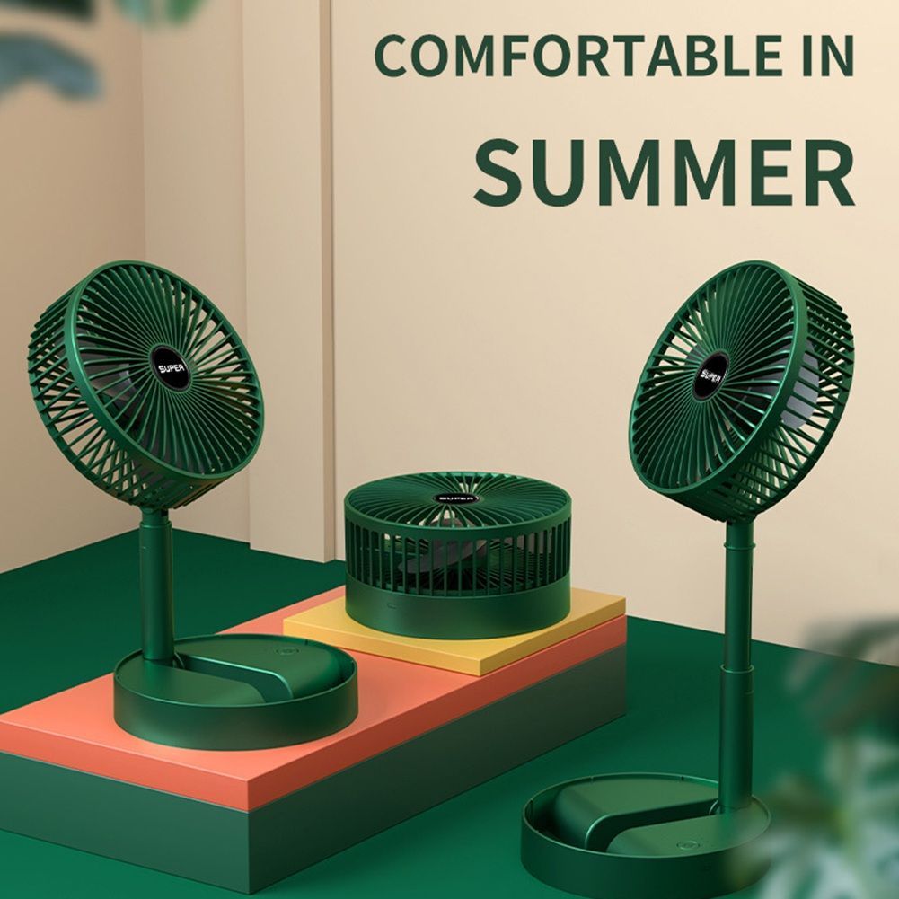 Portable Electric Mini Fan Foldable Telescopic Fan - Oshi.pk - Buy & Sell Online