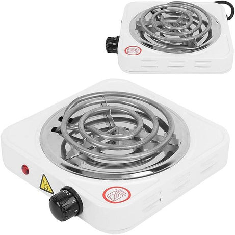 Portable Electric Stove Stainless Steel Single Tube Stove 1000W Electric Hot Plate - Oshi.pk - Buy & Sell Online