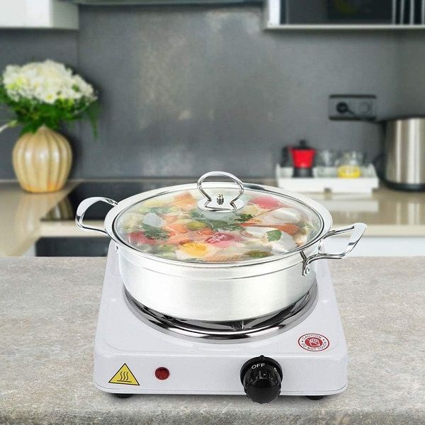 Portable Electric Stove Stainless Steel Single Tube Stove 1000W Electric Hot Plate - Oshi.pk - Buy & Sell Online