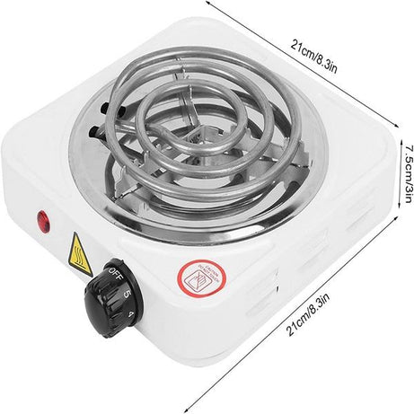 Portable Electric Stove Stainless Steel Single Tube Stove 1000W Electric Hot Plate - Oshi.pk - Buy & Sell Online