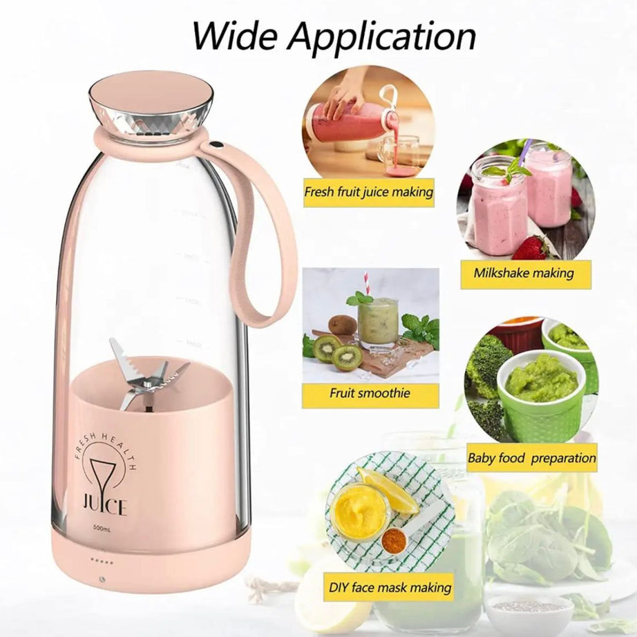 Multifunction Portable Mini Electric USB Juicer Blender - Oshi.pk - Buy & Sell Online